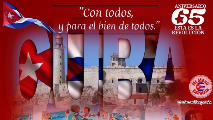 Díaz-Canel: 'Vamos siempre por más. Y con todas las generaciones juntas, en homenaje a los que lo sacrificaron todo, porque el camino hacia la conquista de ese más, estuviera custodiado por la paz y la unidad de todos los cubanos'. #EstaEsLaRevolucion✨ #DefendiendoCuba🇨🇺💪❤️