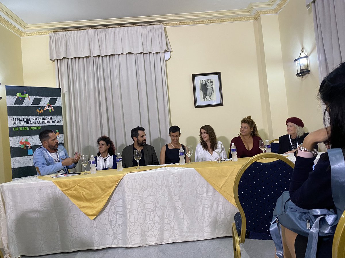 Cubacine ICAIC (@cubacineicaic) on Twitter photo #AHORA Conferencia de prensa en el <a href="/HNCuba/">Hotel Nacional Cuba</a> sobre las cintas Una noche con los Rolling Stones y La mujer salvaje, películas cubanas en concurso en el <a href="/FestCineHabana/">FestivalCineLaHabana</a>
#cinecubano #44FINCL #FestivalCineHabana #LuzVerdeAccion #ICAIC #CubaEsCultura #AHORA Conferencia de prensa en el <a href="/HNCuba/">Hotel Nacional Cuba</a> sobre las cintas Una noche con los Rolling Stones y La mujer salvaje, películas cubanas en concurso en el <a href="/FestCineHabana/">FestivalCineLaHabana</a>
#cinecubano #44FINCL #FestivalCineHabana #LuzVerdeAccion #ICAIC #CubaEsCultura