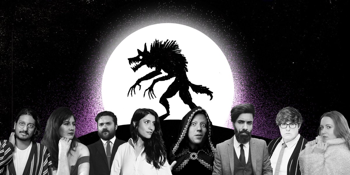 It's here! Full Werewolf: Live line-up confirmed! Come down to @sohotheatre this Wednesday to see @AhirShah, @abcelya, @paulchowdhry, @TheNewsAtGlenn, @AnnieMcTweet & @GrubbyComedy play Werewolf (think The Traitors with comedians) - tix going fast! sohotheatre.com/book-online/10…