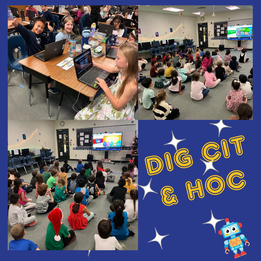 KarenLConnair's tweet image. Busy month! In these last 2 weeks, every Comet will be in the Comet Creation Cave for our ever-important monthly Dig Cit lessons, followed by a lesson on coding &amp;amp; computer sci w/ collaborative hands-on learning for Hour of Code! @RoundRockISD @RRISDTech #rrisdtech @CanyonCreekES