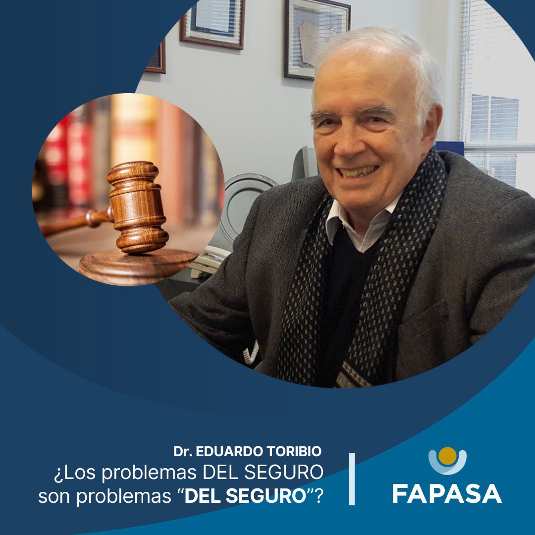 FAPASAOFICIAL's tweet photo. 💬¿Los problemas DEL SEGURO son problemas “DEL SEGURO”?

✅Fallos comentados, para ser comentados. En este caso, les hacemos llegar una nueva entrega de la columna del Dr. Eduardo Toribio, analizando la jurisprudencia que afecta al sector asegurador.

#Opinión #FAPASAFEDERAL https://t.co/OQlZCdYOc0