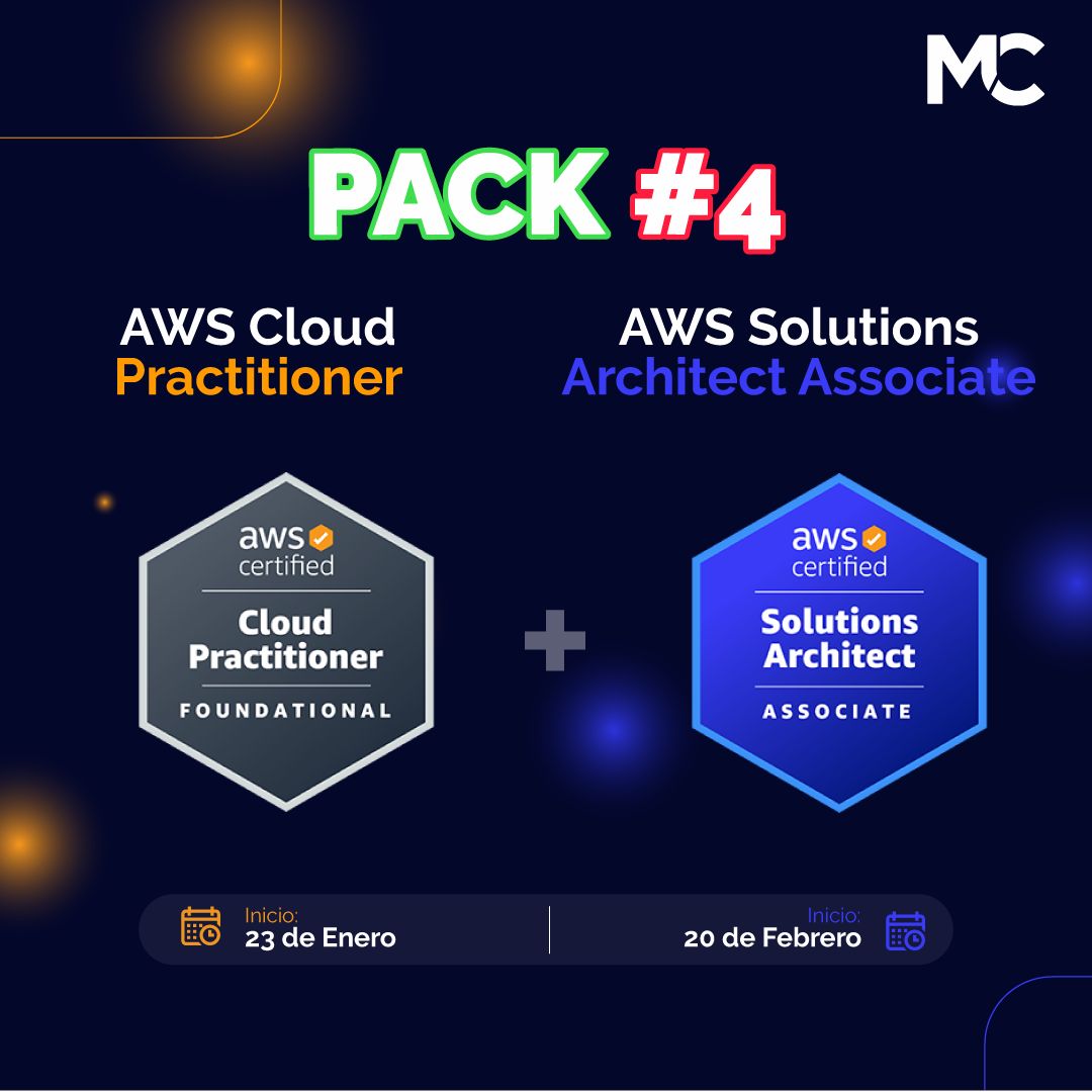 mitocode's tweet photo. 🚀 PACK DE CURSOS 🚀
¡Hey Coder! 🙋🏻🙋🏻♂️. Inicia el 2024 aprendiendo las tecnologías en tendencia y no pierdas más ofertas laborales 💻🚀
📲 Más información en: https://t.co/Rw5NrqVPK9
.
#mitocode #programador #programacion #tecnologia #packdecursos #cursos #nuevoinicio #promocion https://t.co/XVrn1smF94