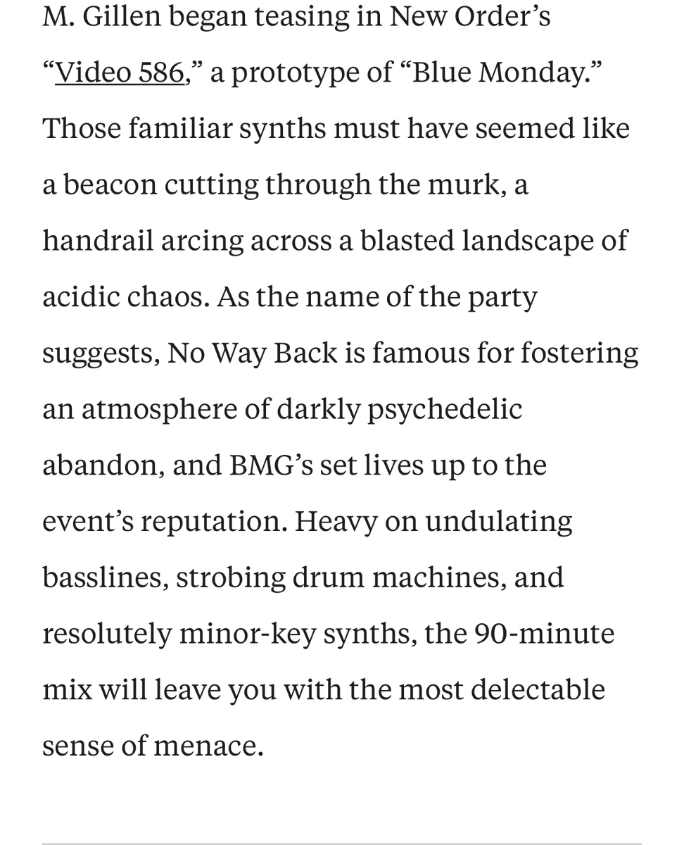 bbmmgg's tweet photo. My mix from No Way Back in May was selected by @pitchfork as one of their DJ mixes of the year. https://t.co/pNZCQE9Dkq https://t.co/DUHmkc6iS7
