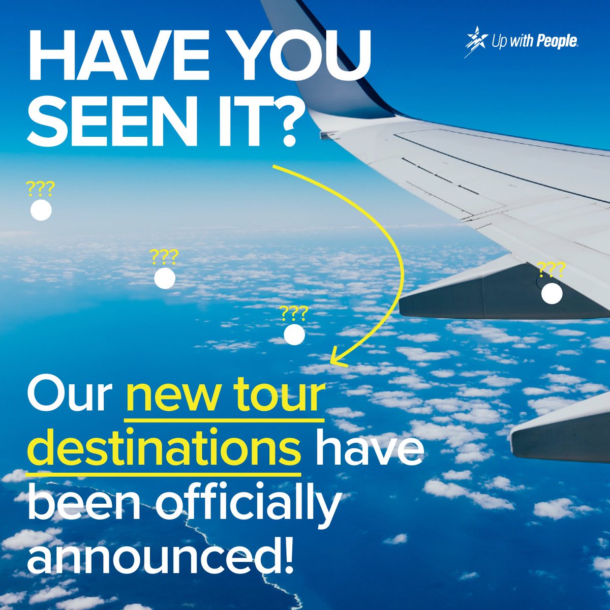 upwithpeople's tweet image. 2024 UWP Tours Announced! Visit voices.upwithpeople.org to discover the incredible places Up with People will be journeying to in the spring, summer, and fall of 2024. Don't miss out on the adventure!

#UWP #upwithpeople #uwpcommunity #newtour #2024tours #education #future #youth