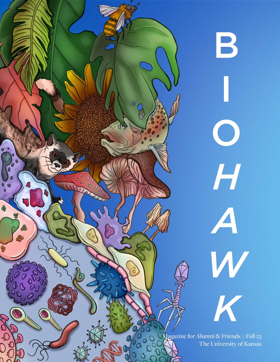 KU Biology (@kubiology) on Twitter photo We are pleased to announce the 2023 edition of the BioHawk (KU Biology Alumni Magazine) is now available! biology.ku.edu/sites/kuub/fil…
@KuMolBIo <a href="/KU_EEB/">KU Ecology & Evolutionary Biology</a> <a href="/KUCollege/">KU College of Liberal Arts & Sciences</a> <a href="/KUEEBGSO/">KU EEB GSO</a> We are pleased to announce the 2023 edition of the BioHawk (KU Biology Alumni Magazine) is now available! biology.ku.edu/sites/kuub/fil…
@KuMolBIo <a href="/KU_EEB/">KU Ecology & Evolutionary Biology</a> <a href="/KUCollege/">KU College of Liberal Arts & Sciences</a> <a href="/KUEEBGSO/">KU EEB GSO</a>