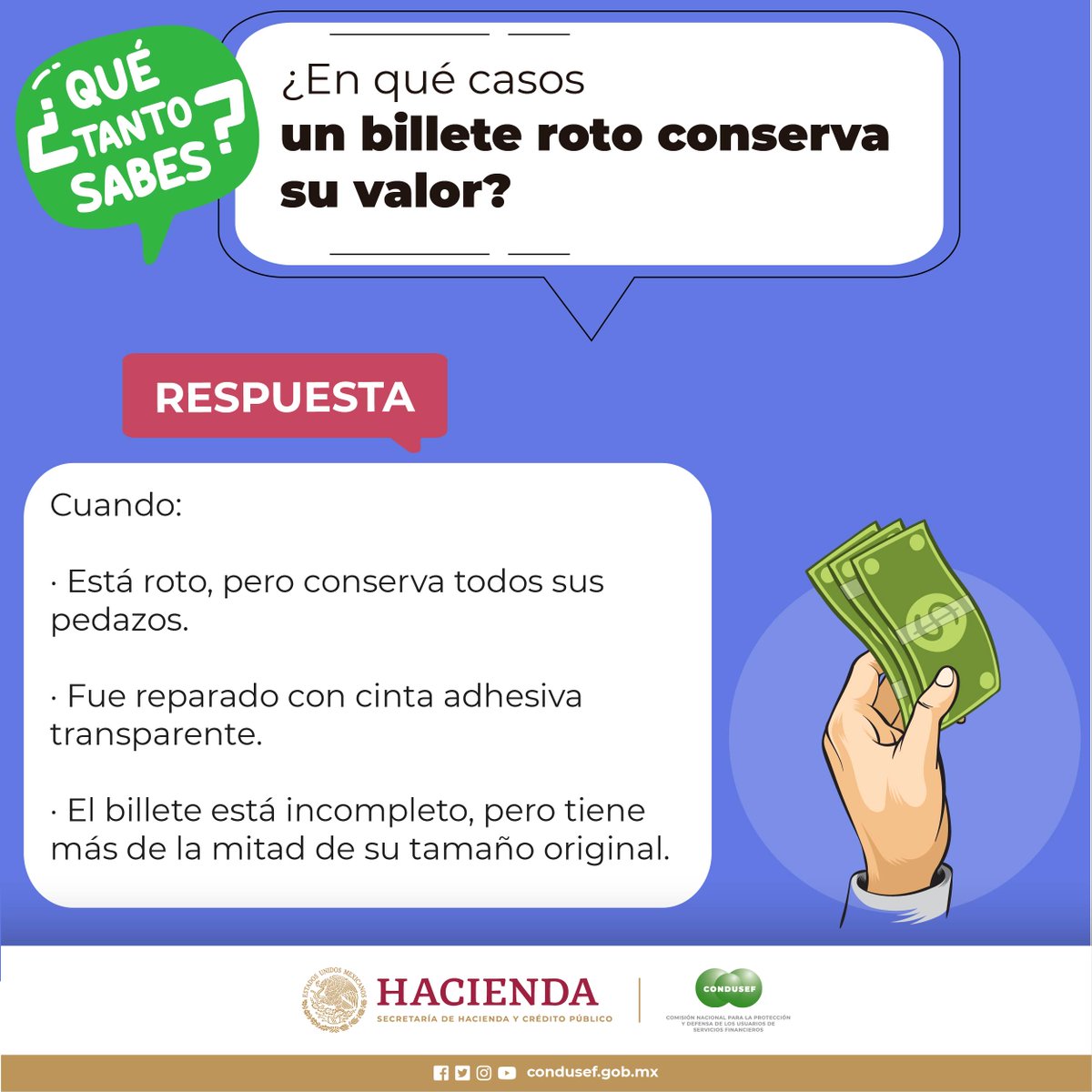 Te dejamos la respuesta a la pregunta de nuestra dinámica #QuéTantoSabes que publicamos el pasado lunes. ¿Cómo te fue al responder? ¿Acertaste?