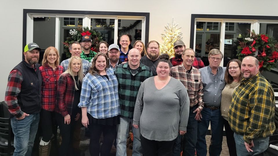 Our flannel themed Christmas party was a hit! Mother Nature didn't play nice on Friday to allow everyone to attend, but <a href="/VardonGolfClub/">Vardon Golf Club</a> did an awesome job - great venue and fantastic food!