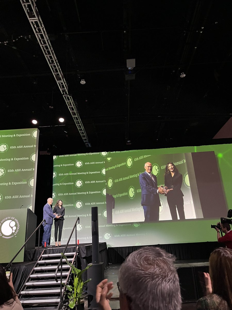 AdrianWoolfson's tweet photo. Congratulations to Katy Rezvani @lab_rezvani from @MDAndersonNews and scientific cofounder of @replaybio engineered #cordblood #NK #TCR #CellTherapy product company #Syena on being awarded the E Donnall Thompson Prize by #ASH2023 #ASHNewsDaily. A huge and well-deserved honor! https://t.co/UpffJ2Gn8Q