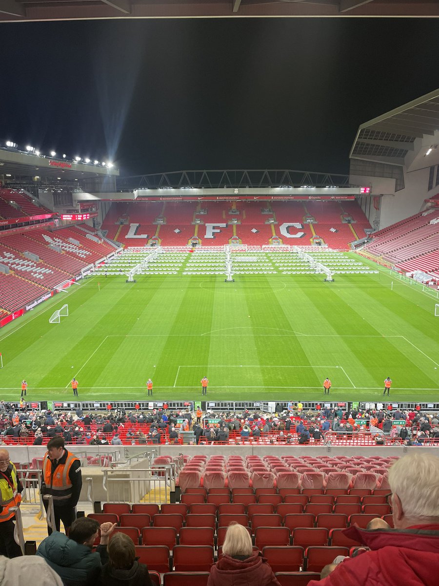 New stand view ⚽️ #LFC #Stadiumtest