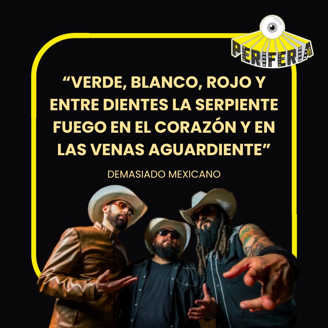 Ivonne Miranda (@mirandaivonnee) on Twitter photo Directo de Sonora el rock agropecuario de <a href="/NuncaJamasBand/">Nunca Jamás</a> llegará al <a href="/periferia_fest/">Festival Periferia</a> para hacernos pasa un rato lleno de música. 🤠🔥
Aún estás a tiempo de adquirir tus boletos a través de @passline_mx en <a href="/dopplerbar/">Doppler Bar</a> o <a href="/thebeercompany/">The Beer Company</a>.texcoco Directo de Sonora el rock agropecuario de <a href="/NuncaJamasBand/">Nunca Jamás</a> llegará al <a href="/periferia_fest/">Festival Periferia</a> para hacernos pasa un rato lleno de música. 🤠🔥
Aún estás a tiempo de adquirir tus boletos a través de @passline_mx en <a href="/dopplerbar/">Doppler Bar</a> o <a href="/thebeercompany/">The Beer Company</a>.texcoco