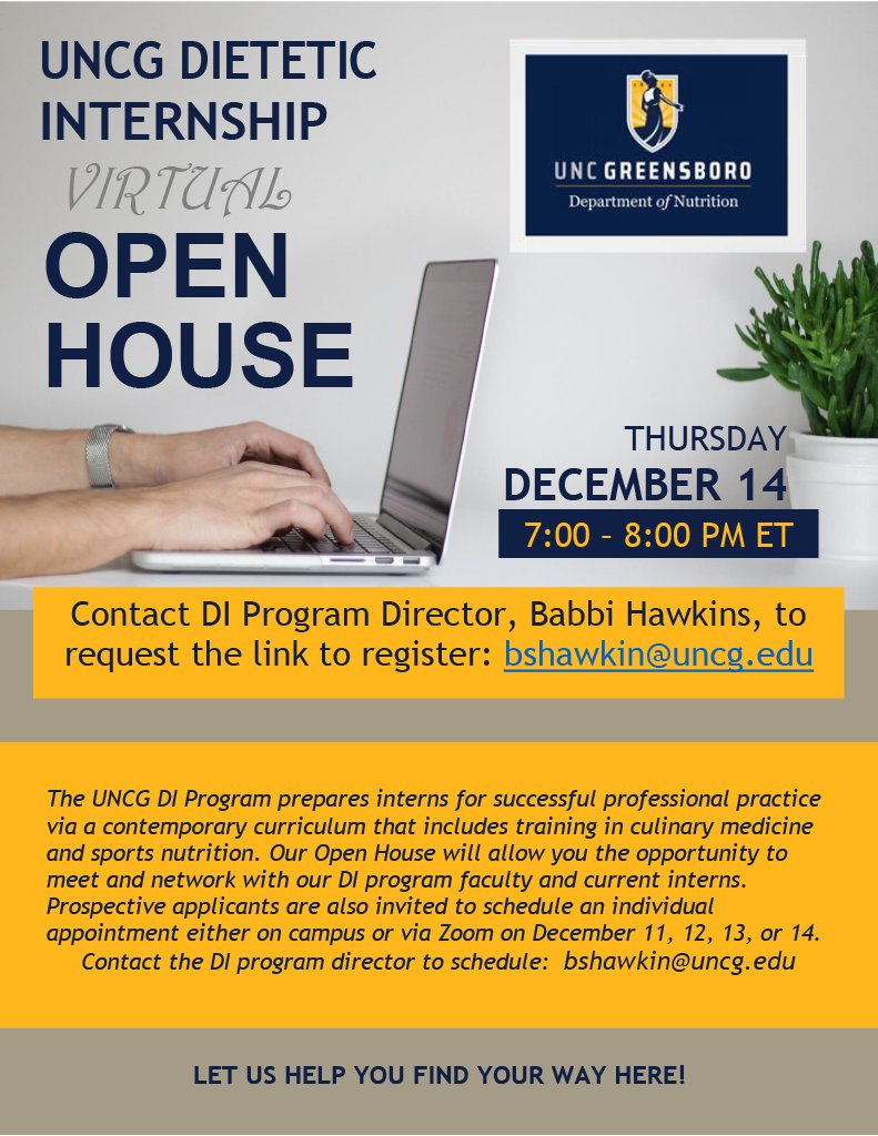 UNCG Nutrition Department (@uncg_nutrition) on Twitter photo 