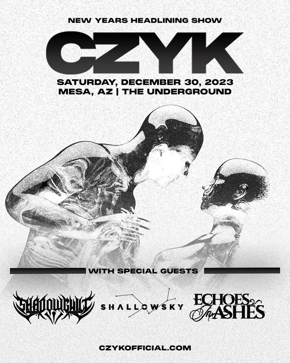 The response to Without A Trace has made this song so special to us. Thank you to everyone that has supported us this year and keeps making this dream a reality! 🤍 Let’s finish the year out strong with our first headlining show at the Nile Theater on 12/30!