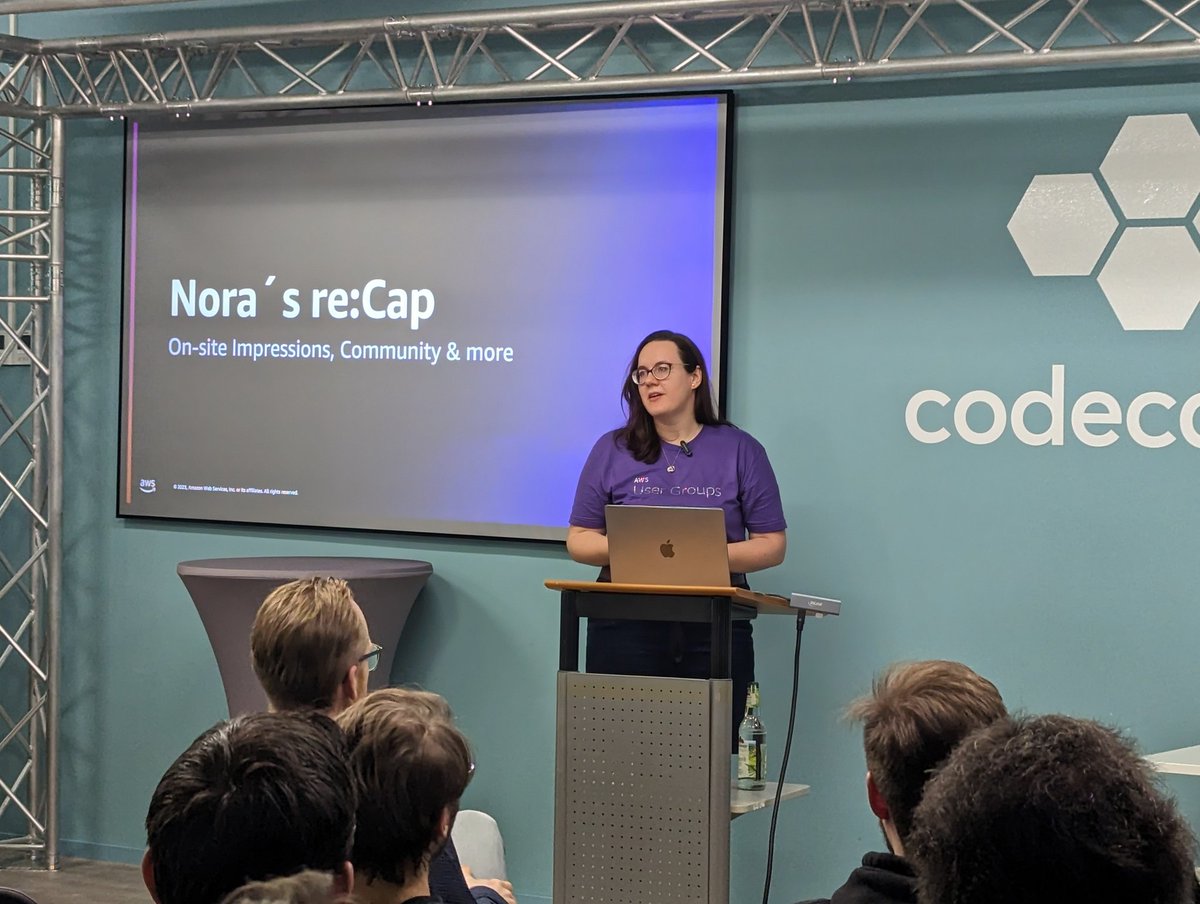 FrankPrechtel's tweet image. The #AWS User Group Nürnberg enjoys a recap of #AWSreInvent by @wolkencode and Joachim Aumann at @codecamp_n with beer and pizza.
meetup.com/nurnberg-aws-u…