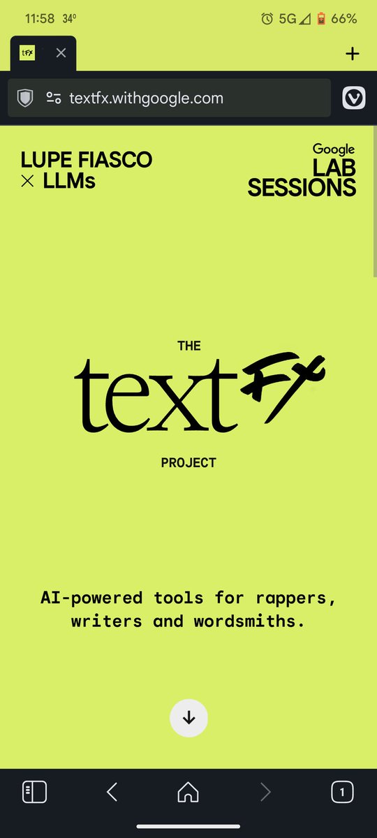 Banshal_Yadav's tweet image. Shhh... Google dropped a secret weapon and nobody&apos;s talking!
TextFX is here to revolutionize your writing with AI magic. ✨ 
#ai #GeminiAI #TextFX #GoogleSecrets

textfx.withgoogle.com