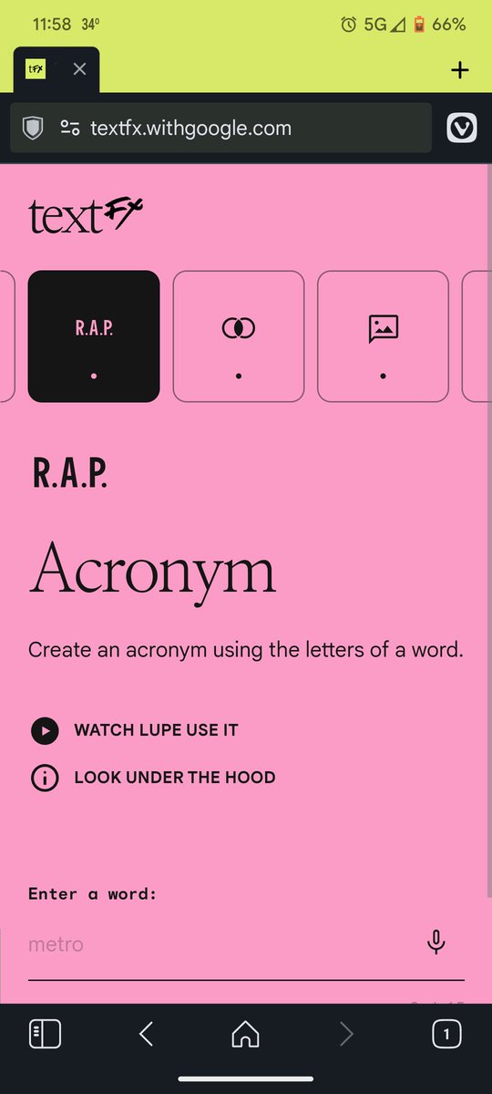 Banshal_Yadav's tweet image. Shhh... Google dropped a secret weapon and nobody&apos;s talking!
TextFX is here to revolutionize your writing with AI magic. ✨ 
#ai #GeminiAI #TextFX #GoogleSecrets

textfx.withgoogle.com