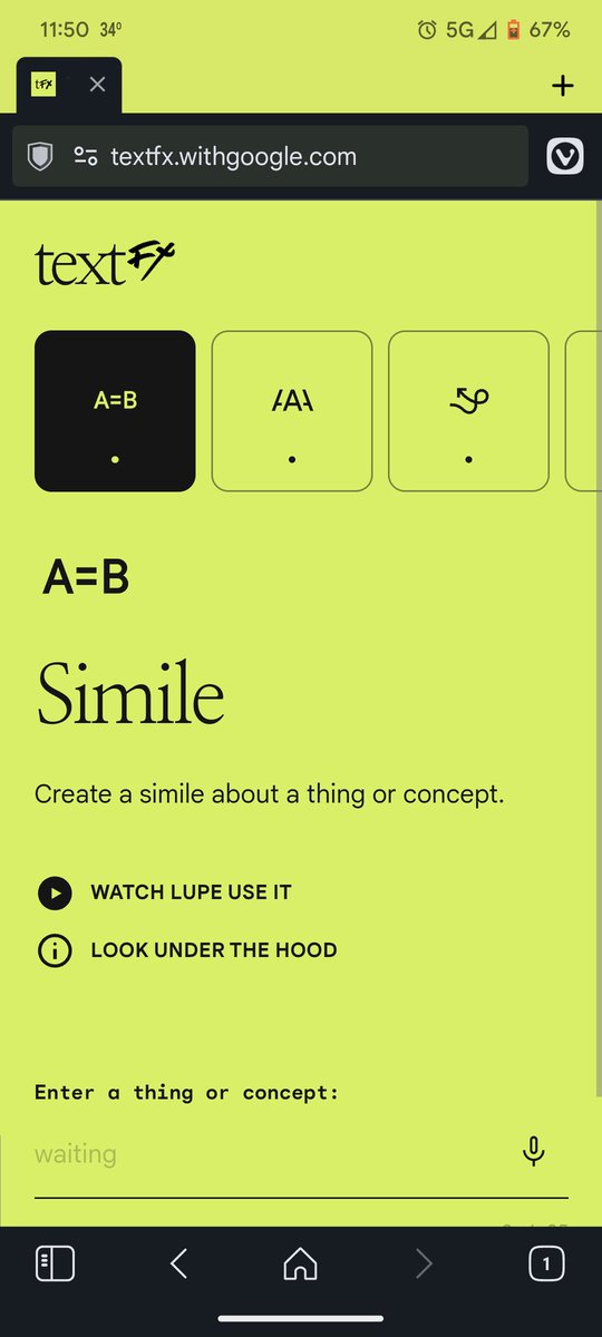 Banshal_Yadav's tweet image. Shhh... Google dropped a secret weapon and nobody&apos;s talking!
TextFX is here to revolutionize your writing with AI magic. ✨ 
#ai #GeminiAI #TextFX #GoogleSecrets

textfx.withgoogle.com