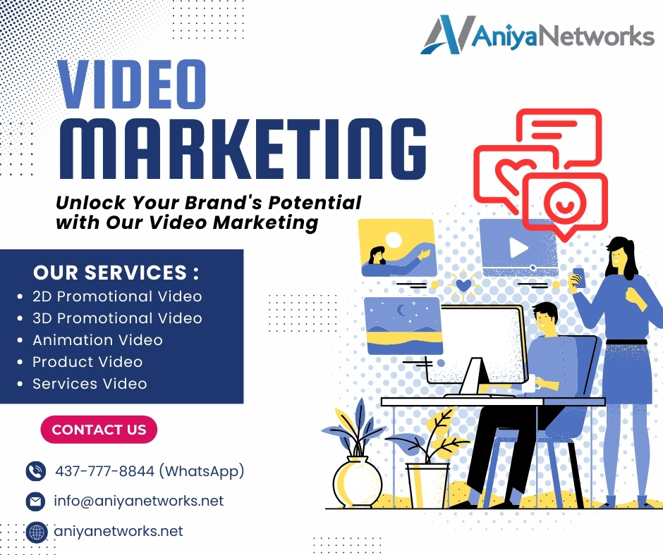 AniyaNetworks's tweet photo. Aniya Network Solutions Inc.We are thrilled to present our top-notch Video Marketing Services to help your business flourish! With our expert team and cutting-edge technology, we specialize in creating compelling and engaging videos that grab attention and boost brand awareness. https://t.co/QMbCyZnBS9