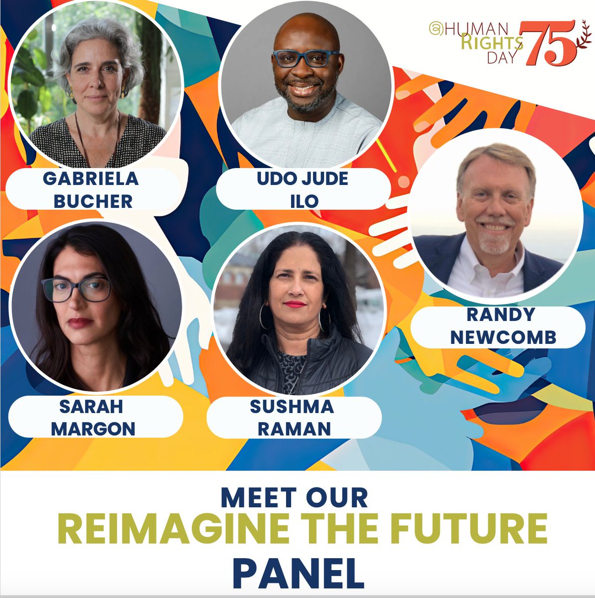 The  'Reimagine the Future' panel is happening now! Tune in at article3.org/2023 !