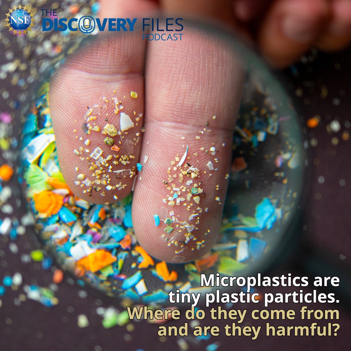 U.S. National Science Foundation (@nsf) on Twitter photo Our mounting plastic problem worsens as the particles get smaller & more toxic. ☣
Lauren Pincus, an environmental chemist <a href="/Princeton/">Princeton University</a>, explains the pervasive issue and what we might do to help prevent it in NSF’s latest “The Discovery Files” episode.
👂 apple.co/3tc0evA Our mounting plastic problem worsens as the particles get smaller & more toxic. ☣
Lauren Pincus, an environmental chemist <a href="/Princeton/">Princeton University</a>, explains the pervasive issue and what we might do to help prevent it in NSF’s latest “The Discovery Files” episode.
👂 apple.co/3tc0evA