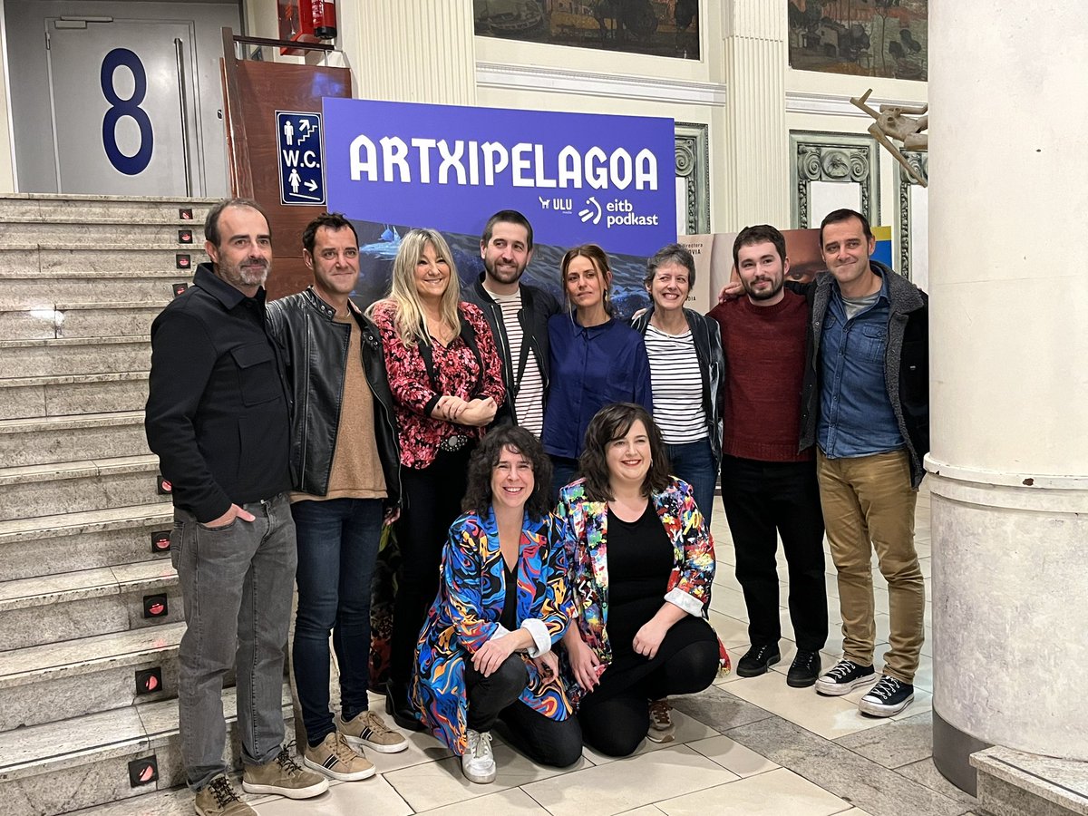 🍿 #Artxipielagoa-ren hirugarren eta azken denboraldiaren aurkezpena, Donostiako Principe Zinemetan.

🎧 open.spotify.com/show/3zi5NGqbZ…