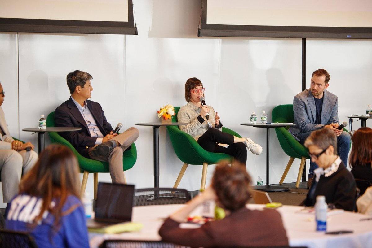 At the @NewAmericaPIT-UN Convening, @CLTCBerkeley Exec Director Ann Cleaveland appeared on a panel to discuss how companies can build public interest concerns into their business models, and build trust with the general public. 🔗 bit.ly/3T0tAaH