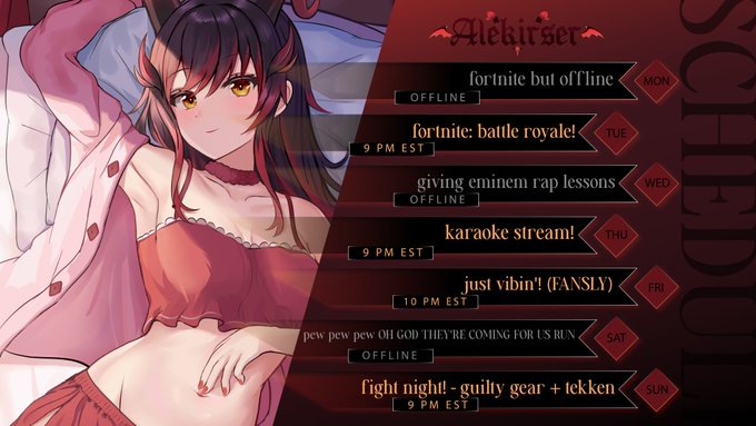 MY SCHEDULE FOR THIS WEEK (DEC 11 - DEC 17)

last full week until holiday break :D looking forward to