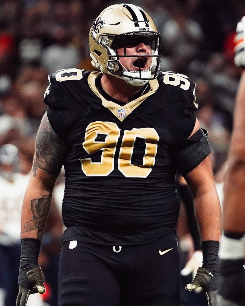 Bryan Bresee: 7 QB Pressures Vs Carolina Most by any rookie in Week 14⚜️