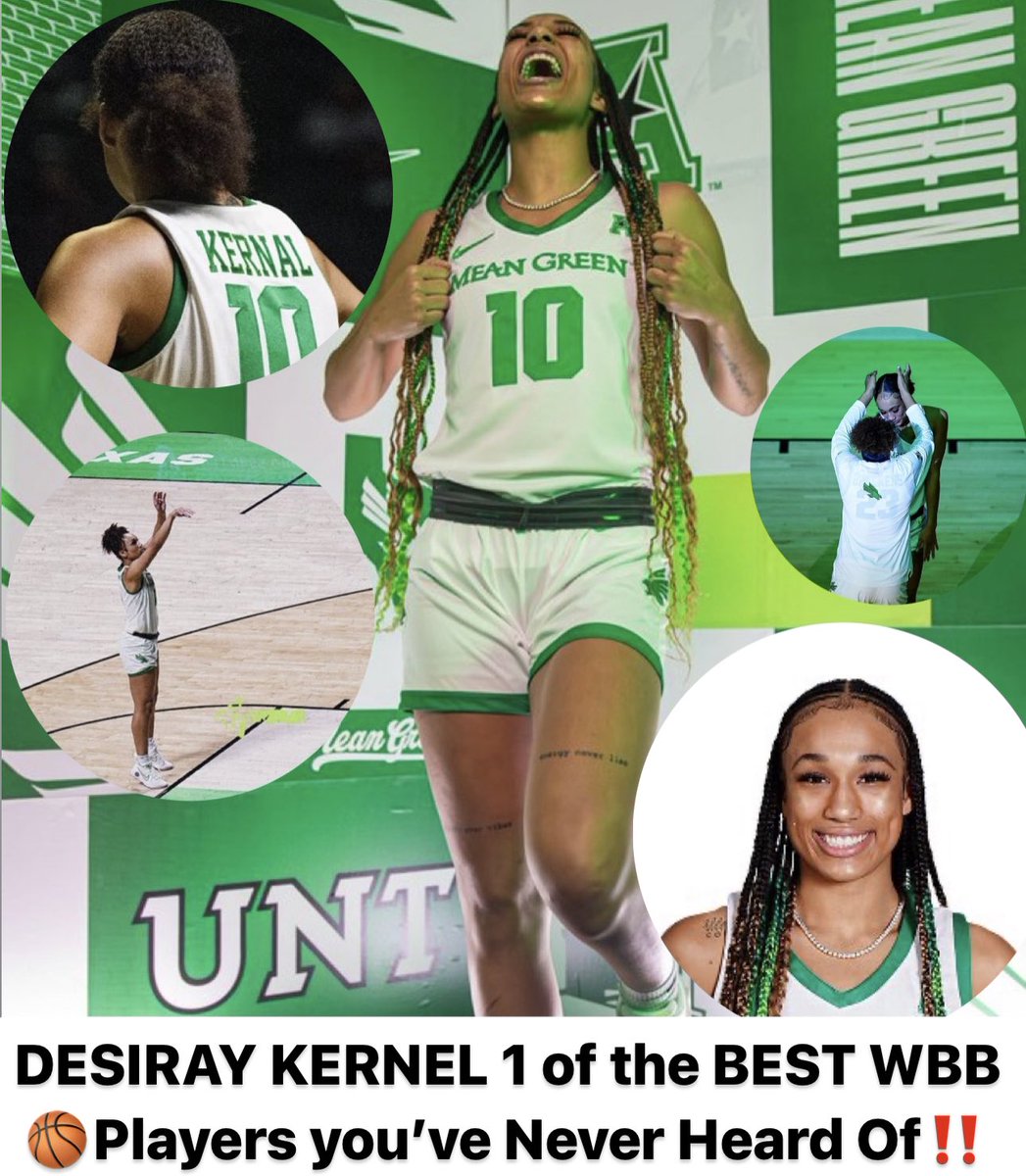 🚨DESIRAY KERNAL has #’s that says she’s1️⃣of the BEST PLAYERS in WBB!!🤯

🎯 <a href="/NCAAD1/">NCAA</a>:
#1️⃣ FTM
#1️⃣ FTA
#1️⃣4️⃣ Dbl Dbls

🎯 <a href="/American_Conf/">The American</a>: 
#1️⃣ Double Doubles (5)
#2️⃣ Rebs
#6️⃣ Pts

🎯#’s:
✅ 18ppg
✅ 9rpg
😳 28.7 mpg
✅ 55% FG
✅ 50% 3FG
✅ 80% FT

Her #’s make her an early