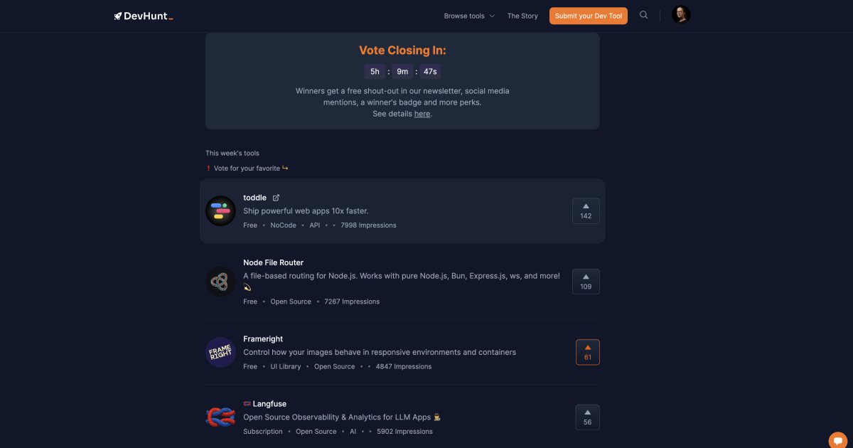 Frameright (@getframeright) on Twitter photo We are enjoying this moment đ We are currently in 3rd place on <a href="/devhunt_/">Dev Hunt</a> , but there are still 5 hours remaining, so things can still change multiple times. If possible, please check out our DevHunt launch today and support us by voting or commenting â¤ď¸ devhunt.org/tool/image-dis⌠We are enjoying this moment đ We are currently in 3rd place on <a href="/devhunt_/">Dev Hunt</a> , but there are still 5 hours remaining, so things can still change multiple times. If possible, please check out our DevHunt launch today and support us by voting or commenting â¤ď¸ devhunt.org/tool/image-disâŚ