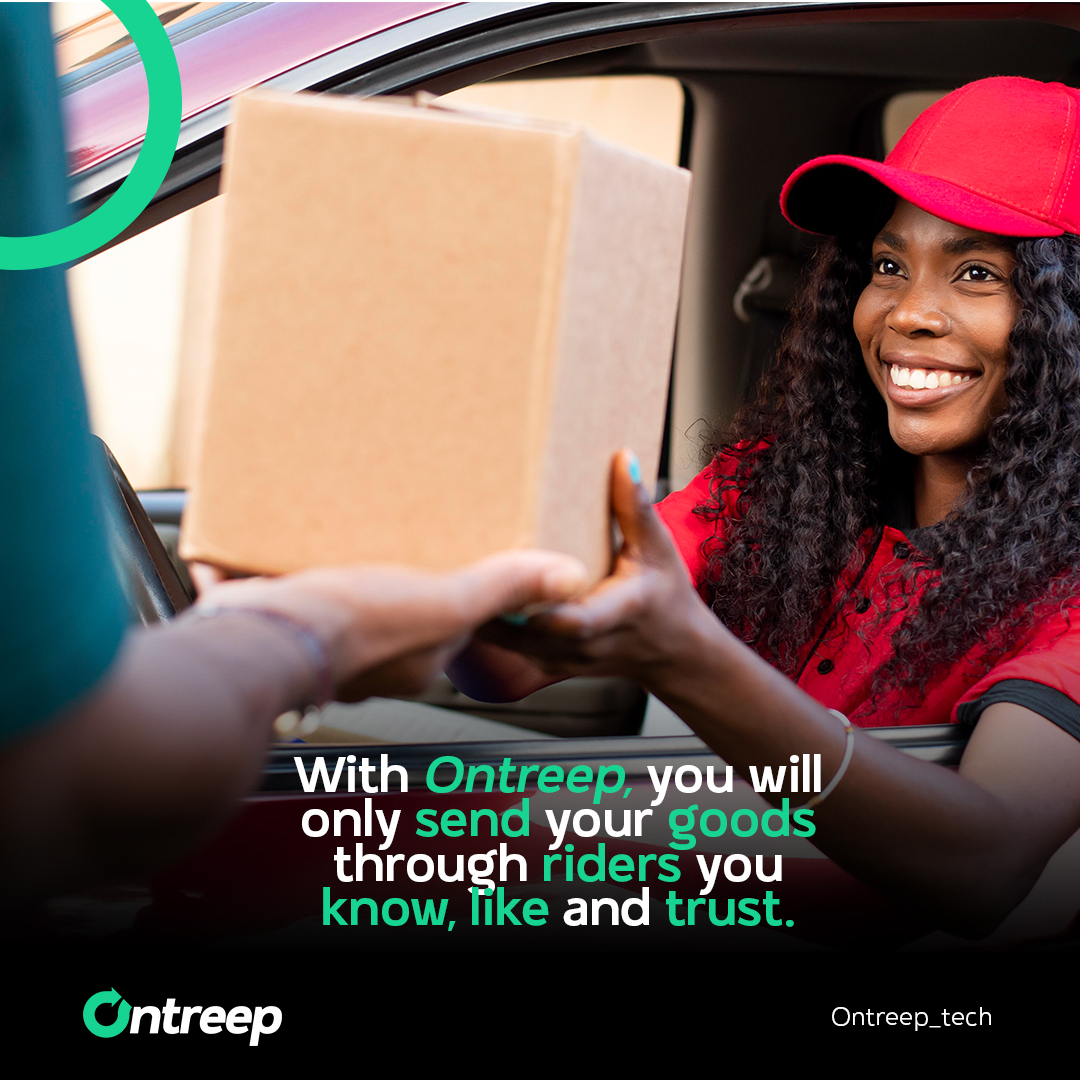 Ontreep is not just a platform; it's a community!🤗

Launching soon🚀

#ontreep #logistics #delivery #transport #logisticsinlagos #dispatch #ease #delivery #logistics #logisticsinlagos #lagos #lagosnigeria #nigeria #business #lastmile #lastmiledelivery #lastmilelogistics
