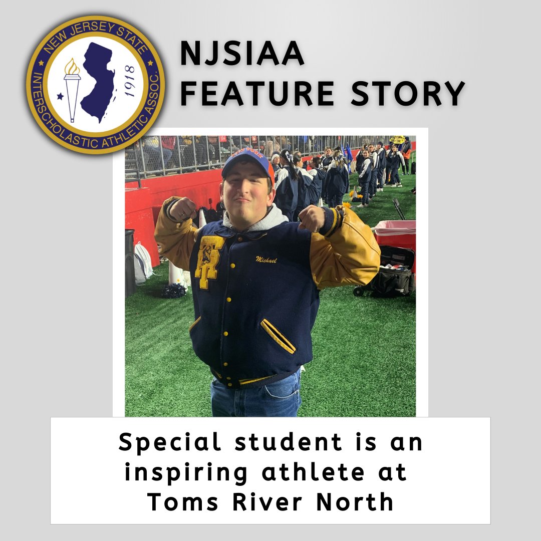 Special student is an inspiring athlete at Toms River North. bit.ly/3RyILqx @wearetrschools