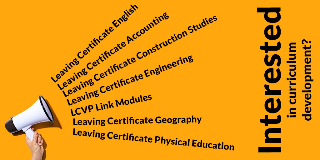 1/2 NCCA is looking for two people to support the work of each of the 7 new Development Groups at Senior Cycle. Find out more and apply here: ncca.pulse.ly/klo0pftunc #RedevelopingSC #LeavingCertificate