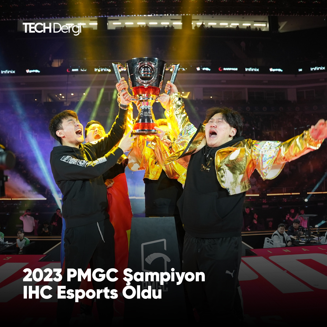 2023 PMGC Şampiyon IHC Esports Oldu PUBG MOBILE’ın ülkemiz ev sahipliğinde düzenlenen 2023 PUBG MOBILE Dünya Kupası Büyük Finalleri sona erdi. 👉Detaylar: techdergi.net/2023-pmgc-samp… #PMGC2023
