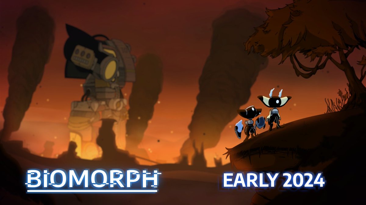 𝐁𝐈𝐎𝐌𝐎𝐑𝐏𝐇 𝐂𝐎𝐌𝐈𝐍𝐆 𝐄𝐀𝐑𝐋𝐘 𝟐𝟎𝟐𝟒.

We can finally announce the big news: BIOMORPH is set to arrive early 2024! The production of BIOMORPH has entered its final phase and the development is progressing smoothly.

As for the upcoming news, get ready for a surprise!