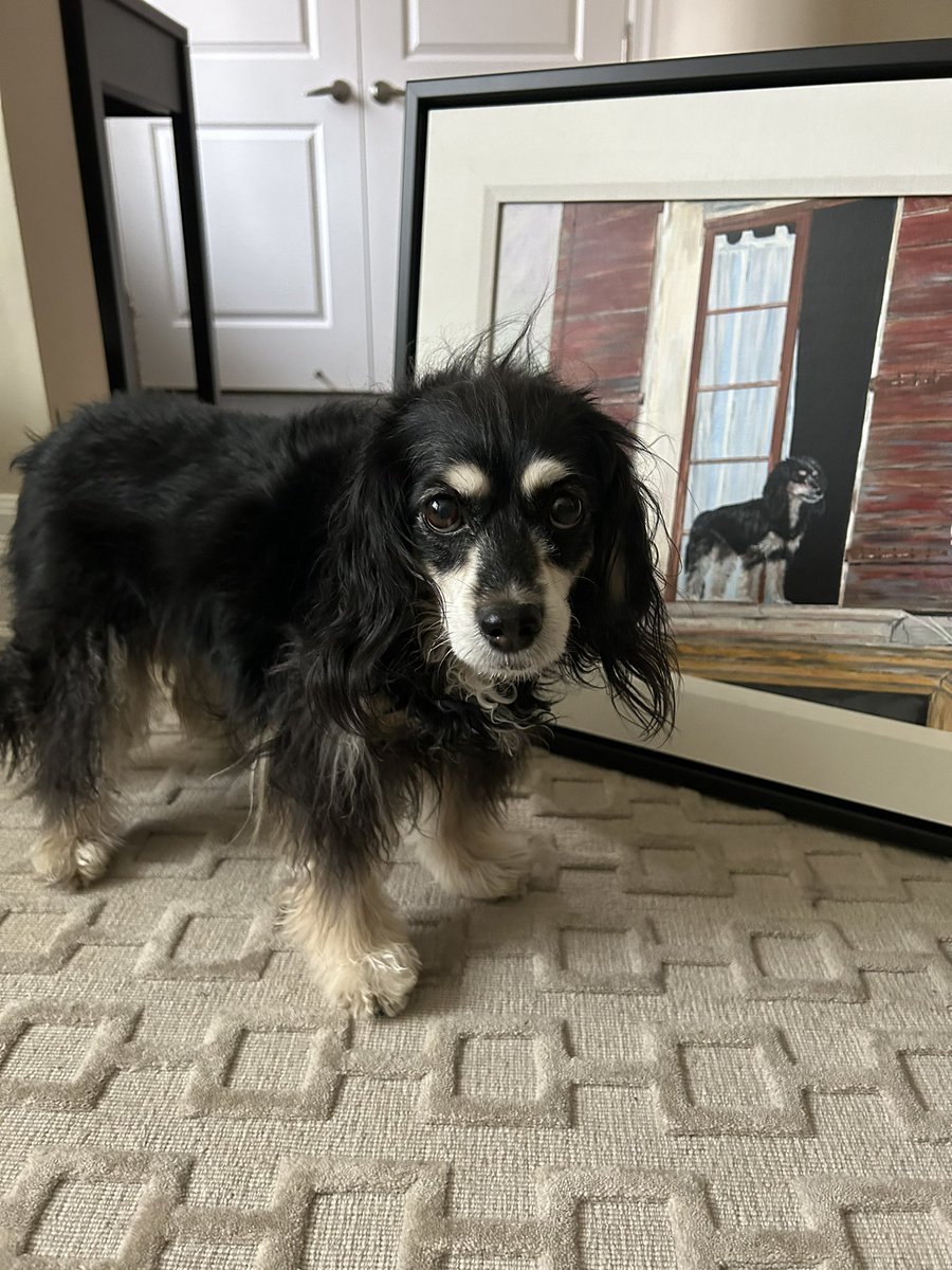 Anyone else brave enough to admit they have a painting of their pet?