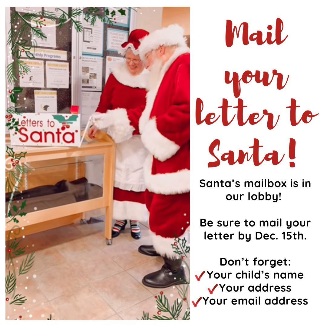 🎅✉️ Santa's Mailbox is our lobby! 📬 Send your little one's letters to Santa by Dec 15th and be sure to include:
👦 Child's name
🏠 Your address
📧 Your email
#LettersToSanta #HolidayMagic #SpreadJoy #berwynpa #eadeh #eadehenterprises #devonpa #berwyndevonbusinessassociation