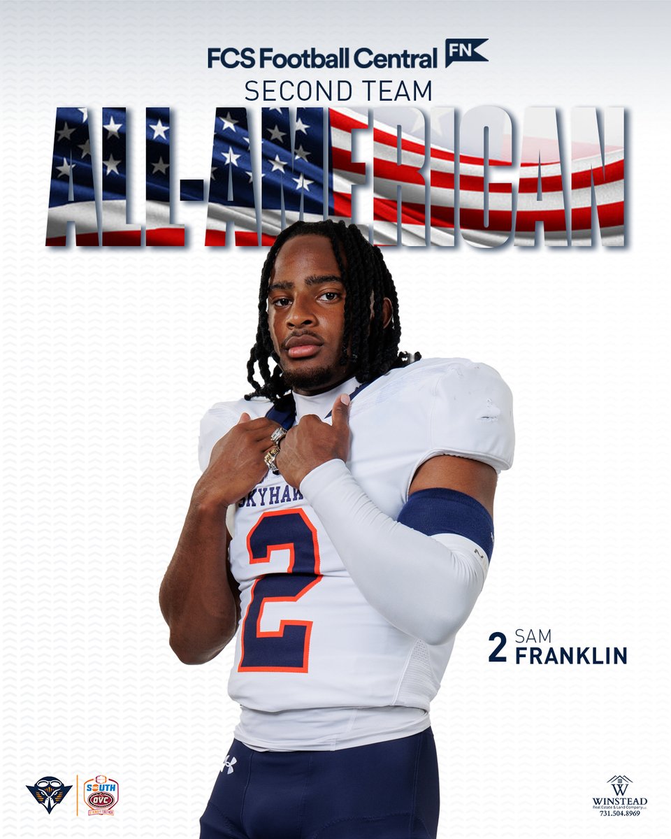 . (@ethan_reclaim) on Twitter photo Three more All-Americans for <a href="/UTM_FOOTBALL/">UT Martin Football</a> courtesy of FCS Football Central (<a href="/The__Bluebloods/">FCS Football Central</a>) 
🏈Aidan Laros - First Team Specialist
🏈Daylan Dotson - Second Team Defense
🏈Sam Franklin - Second Team Offense
Story: bit.ly/47R593K
#MartinMade | #StrongerTogether Three more All-Americans for <a href="/UTM_FOOTBALL/">UT Martin Football</a> courtesy of FCS Football Central (<a href="/The__Bluebloods/">FCS Football Central</a>) 
🏈Aidan Laros - First Team Specialist
🏈Daylan Dotson - Second Team Defense
🏈Sam Franklin - Second Team Offense
Story: bit.ly/47R593K
#MartinMade | #StrongerTogether