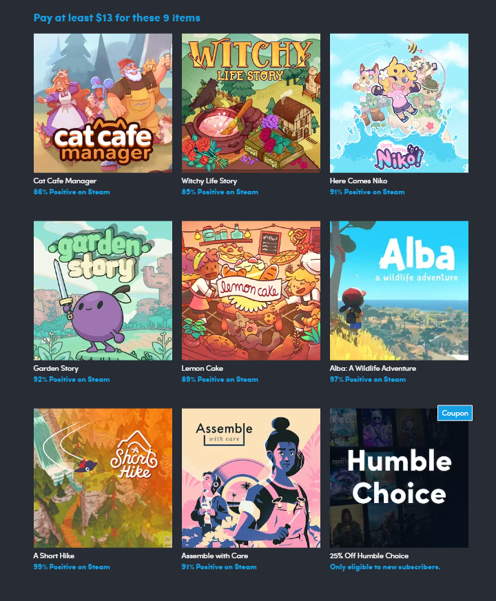 Choice of the Cat on Steam