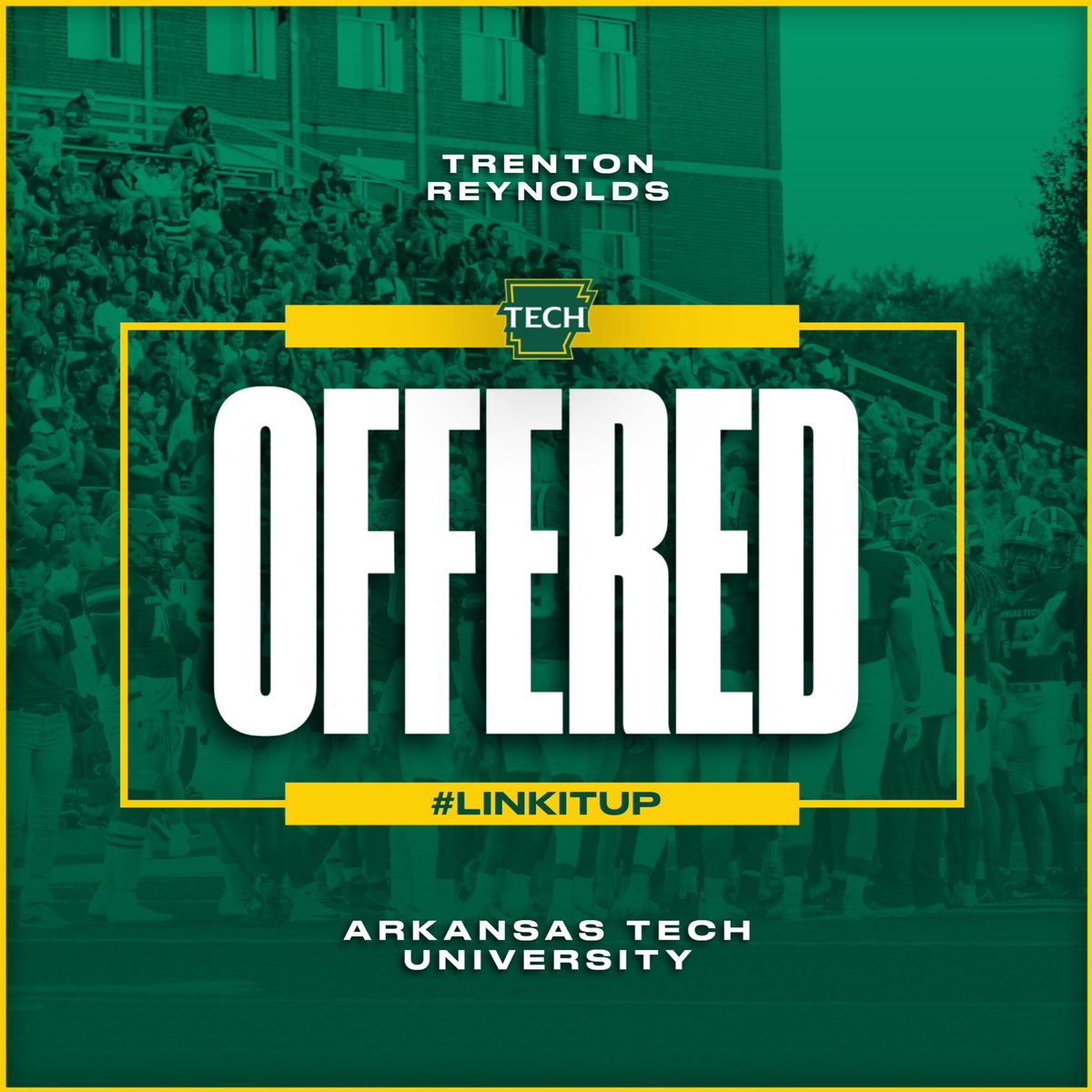 After a great conversation with <a href="/CoachSchnabel/">Shawn Schnabel</a> I am blessed to receive an offer from <a href="/ATUFOOTBALL/">Arkansas Tech Football</a> 

<a href="/ATU_Athletics/">Arkansas Tech Sports</a> 
<a href="/Coach_Shipp/">Kyle Shipp</a> 
<a href="/RussCycloneFB/">RussellvilleFootball</a> 
<a href="/PrepRedzoneAR/">Prep Redzone Arkansas</a>