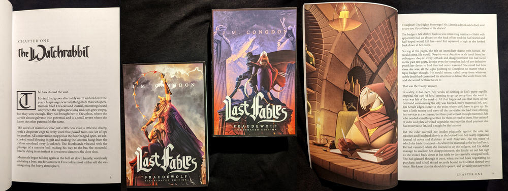 With Barnes & Nobles, you can order both volumes of the illustrated fantasy novel, Last Fables 
Or listen to the new fully casted audiobook on your Nook device or app. 
It's even free with your B&N Audiobooks Subscription!

Thanks to @BNBuzz 

#furry #furrycommunity #IFNRTG