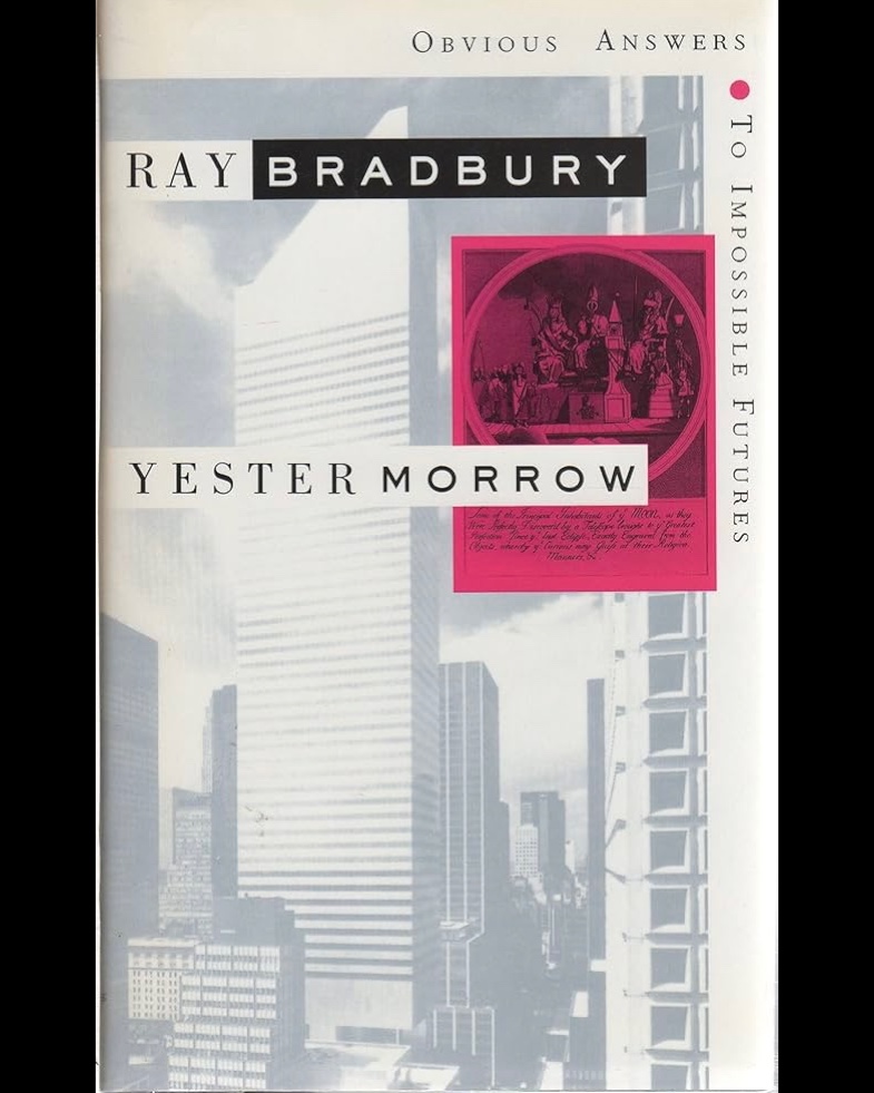 Did you know Ray Bradbury’s classic collection, Yestermorrow: Obvious Answers to Impossible Futures, came out 32 years ago this month? If you haven’t read it yet, we highly recommend adding this collection to your reading list. #RayBradbury #BookAnniversary #ShortStoryCollection