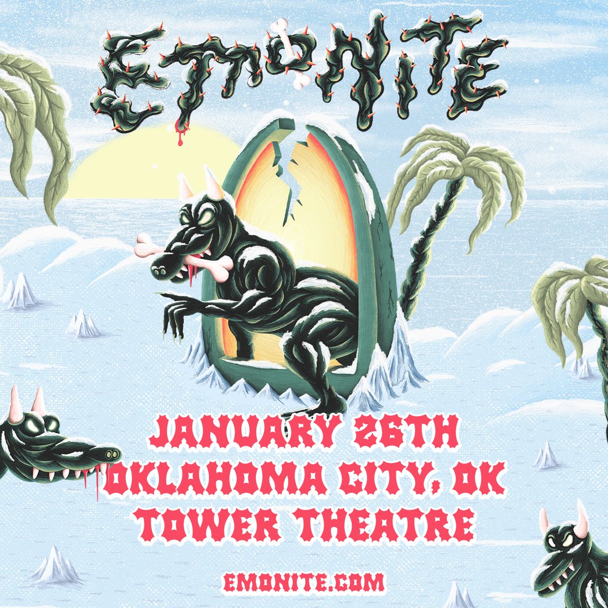 JUST ANNOUNCED! 🖤🤘 Come party to all your favorites from Fall Out Boy, MCR, Taking Back Sunday, Paramore, & so many others. @EmoNite returns - January 26! Tickets go on-sale Friday, but keep an eye out for our Thursday pre-sale for early access. ⚡️ 🎟 towertheatreokc.com