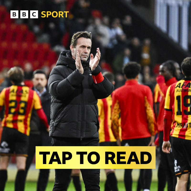 BBCSport's tweet photo. Club Brugge have requested a replay of their match against KV Mechelen after VAR failed to intervene to correct a wrongful" decision 🔄

#BBCFootball