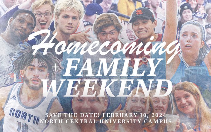 NorthCentral_MN's tweet image. Save the Date! NCU Homecoming and Family Weekend are happening on February 10!
This one-day event will be packed with activities for parents, students, and kids! Mark it on your calendar, you're not going to want to miss it!