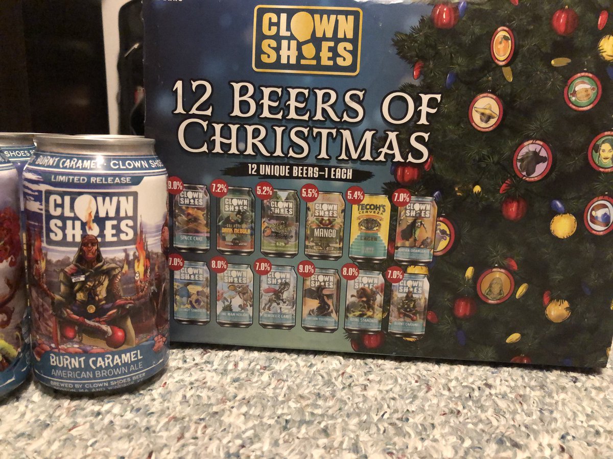 KmUltra87 (@kultra87) on Twitter photo Starting a day early. <a href="/clownshoesbeer/">Clown Shoes Beer</a> with a fantastic holiday collection of brews! ๐ป Starting a day early. <a href="/clownshoesbeer/">Clown Shoes Beer</a> with a fantastic holiday collection of brews! ๐ป