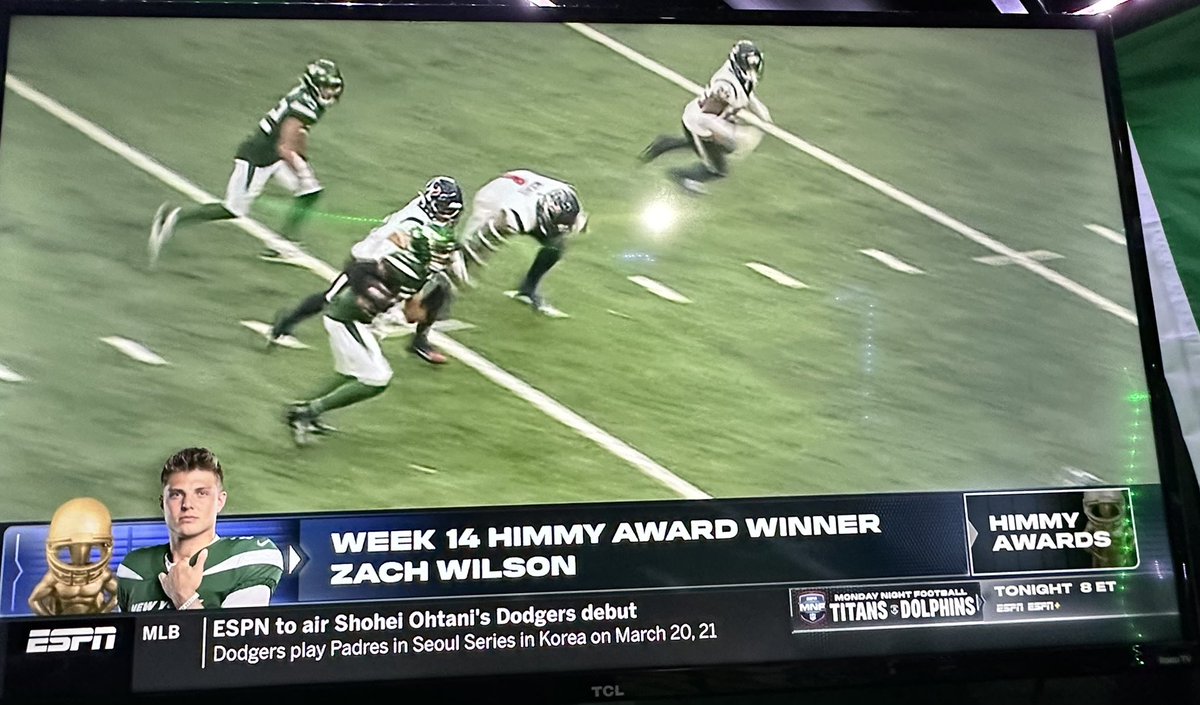 JGrayJets's tweet image. Zach Wilson wins the HIMMY!!!

#JetsTwitter is goated
