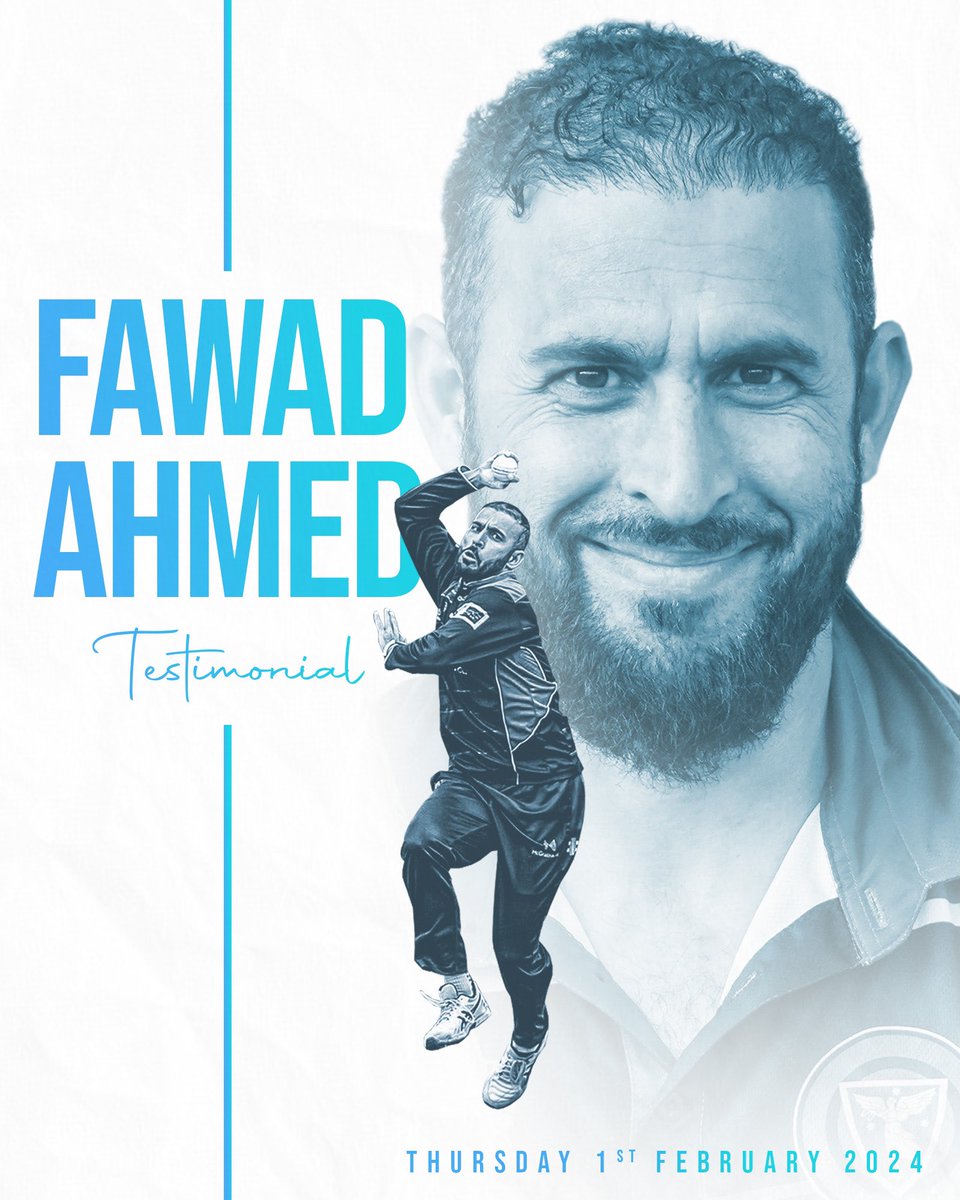 Save the date, it’s the Fawad Ahmed Testimonial!

Join us on the 1st February 2024 at the Citipower Centre, Junction Oval. You can find out more information on our Facebook page, and purchase tickets here: eventbrite.com.au/e/fawad-ahmed-…