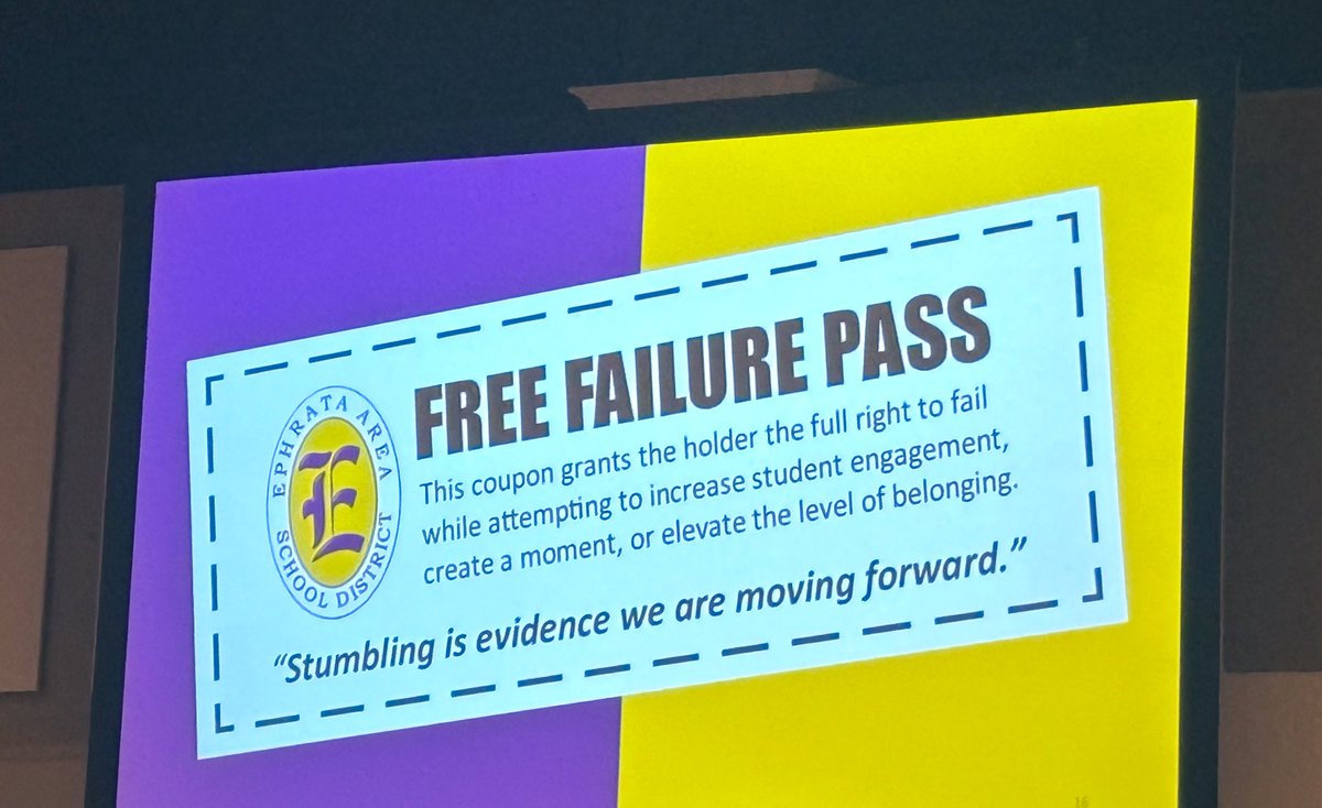 Grateful to get to learn today from the leadership journey of Superintendent of the Year @DrBTroop & the team at @GoMounts’ about implementing their instructional model built on a foundation of continuous improvement, change, & innovative risk taking. 

@PADeptofEd #SAS2023