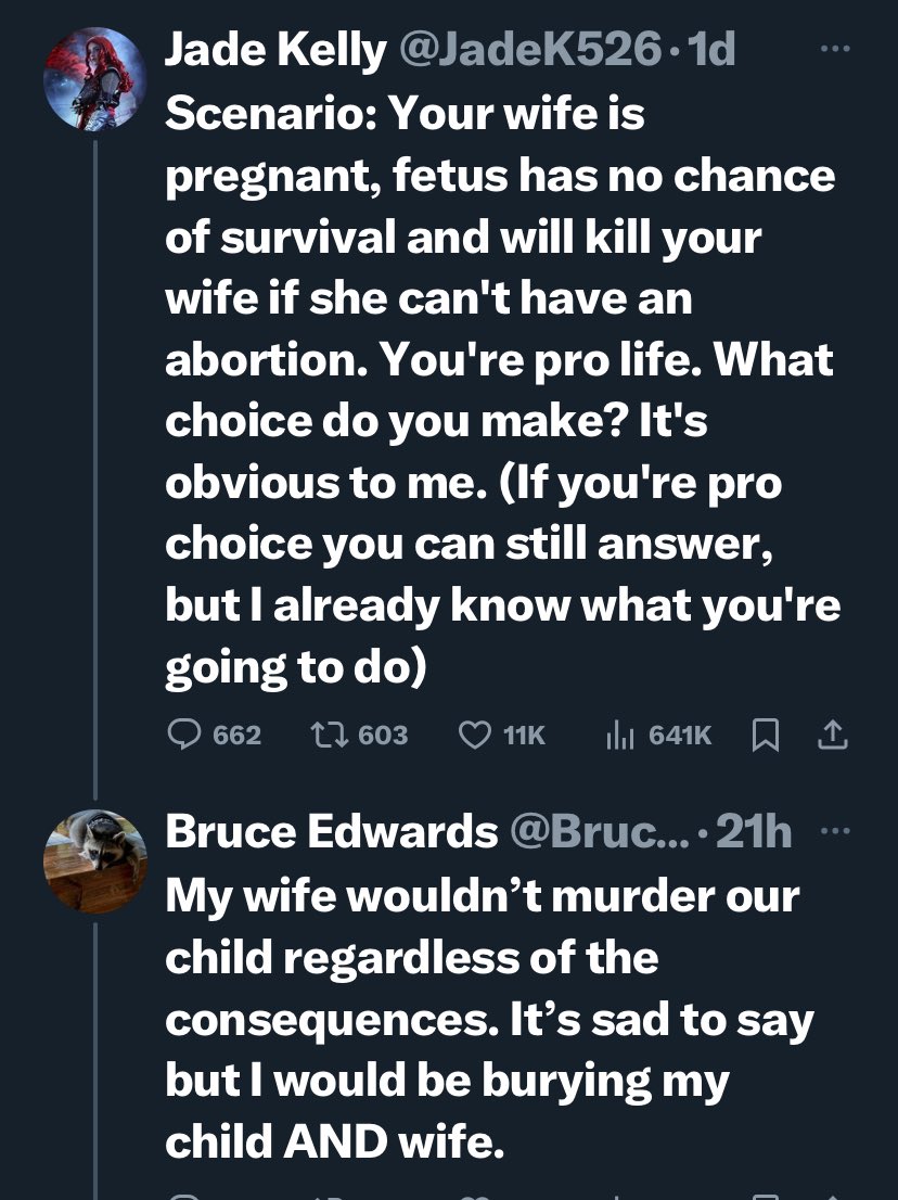 And there you have it. “Pro-Life”.
