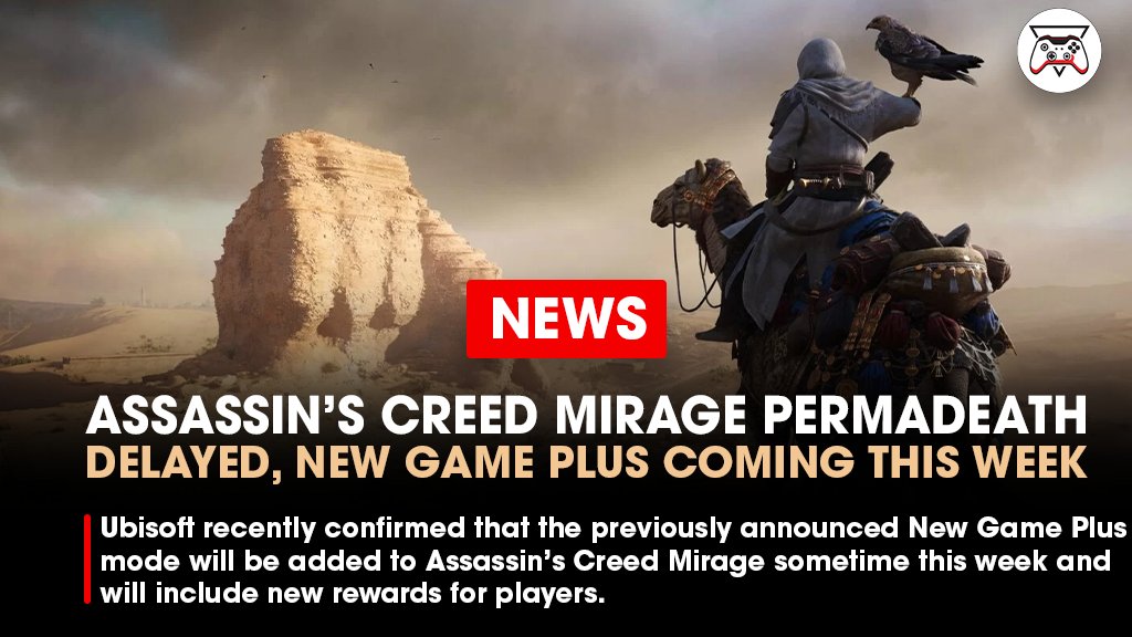 Assassin's Creed Mirage Gets New Game Plus Next Week, but